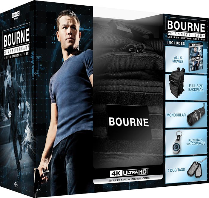 The Bourne Complete Collection - 20th Anniversary Limited Edition Gift Set (4K Ultra HD) [UHD]