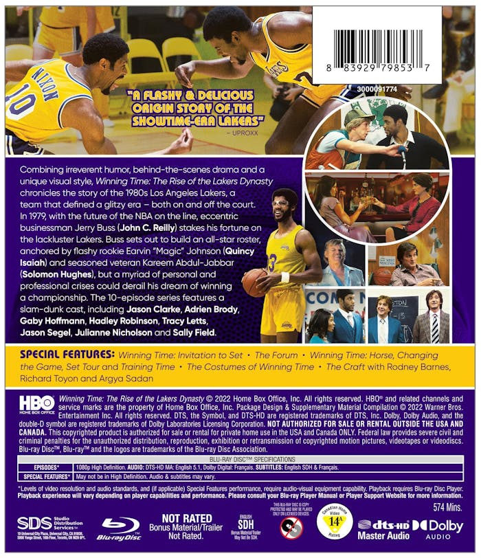 Winning Time: The Rise of the Lakers Dynasty - Season One (Box Set) [Blu-ray]