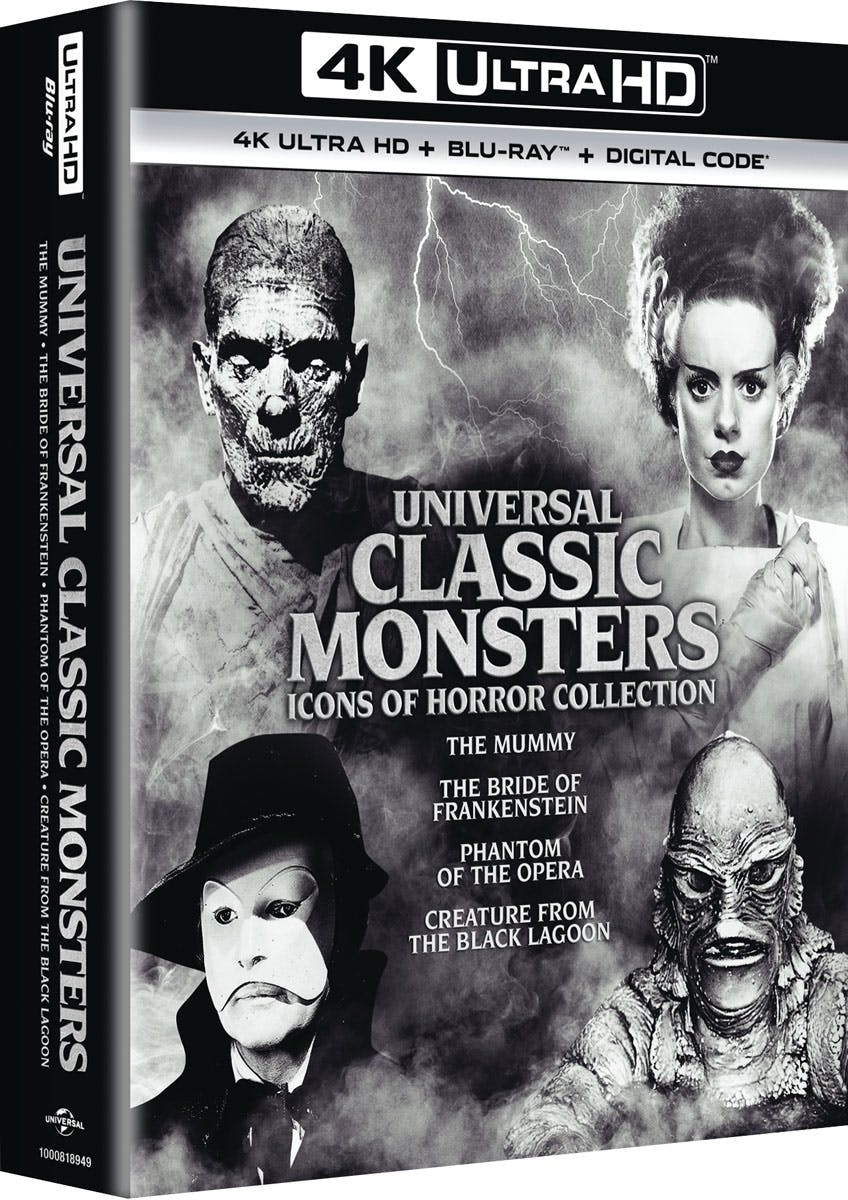 Universal Classic Monsters: Icons of Horror Collection - Vol. 2 (4K Ultra  HD Boxset) [UHD]