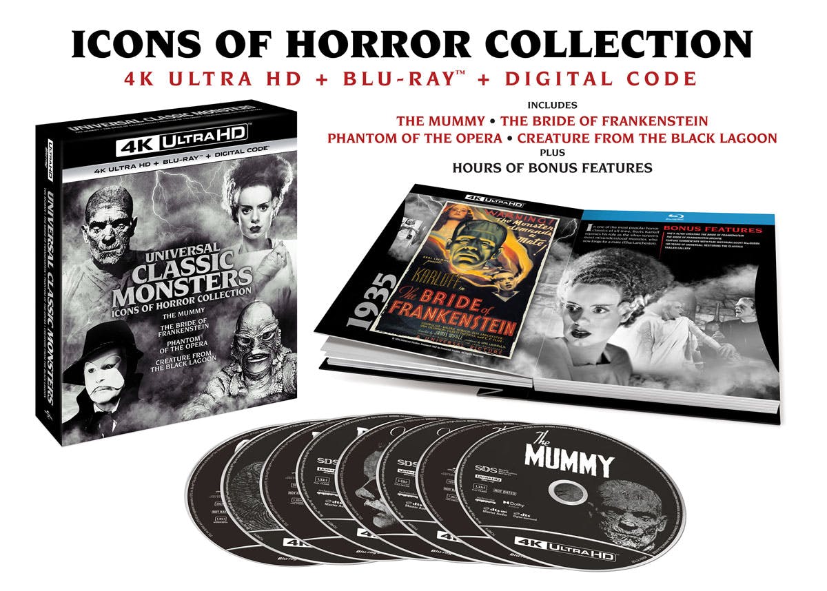 Buy Universal Classic Monsters: Icons of Horror Collec4K Ultra HD 