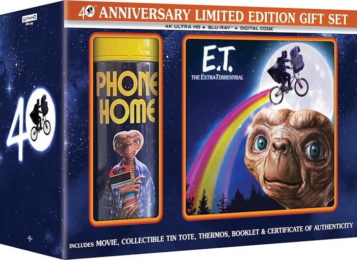 E.T. The Extra-Terrestrial - 40th Anniversary Limited Edition Gift Set (4K Ultra HD + Blu-ray) [UHD]