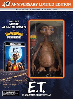 E.T. The Extra-Terrestrial - 40th Anniversary Limited Edition Gift Set (4K Ultra HD + Blu-ray with B