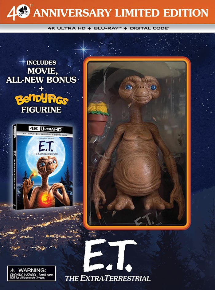 E.T. The Extra-Terrestrial - 40th Anniversary Limited Edition Gift Set (4K Ultra HD + Blu-ray with B