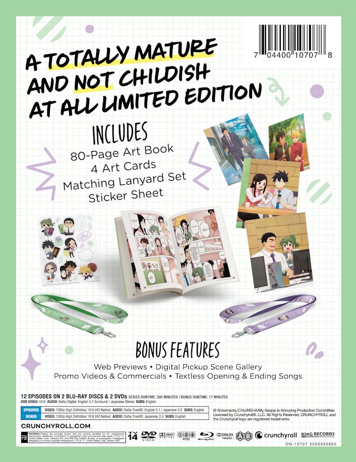 My Senpai is Annoying: The Complete Season (Limited Edition) [Blu-ray]