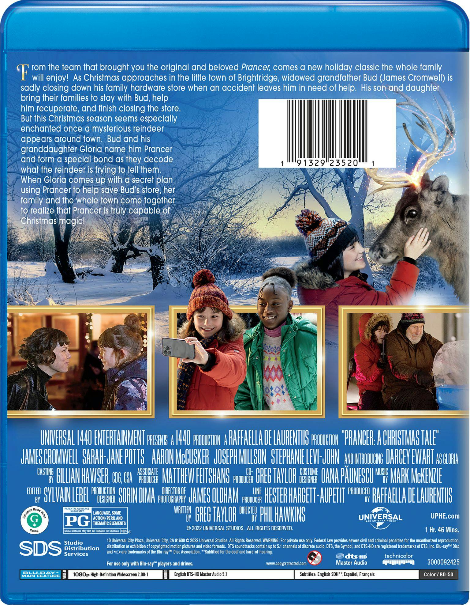 Buy Prancer A Christmas Tale Blu ray GRUV