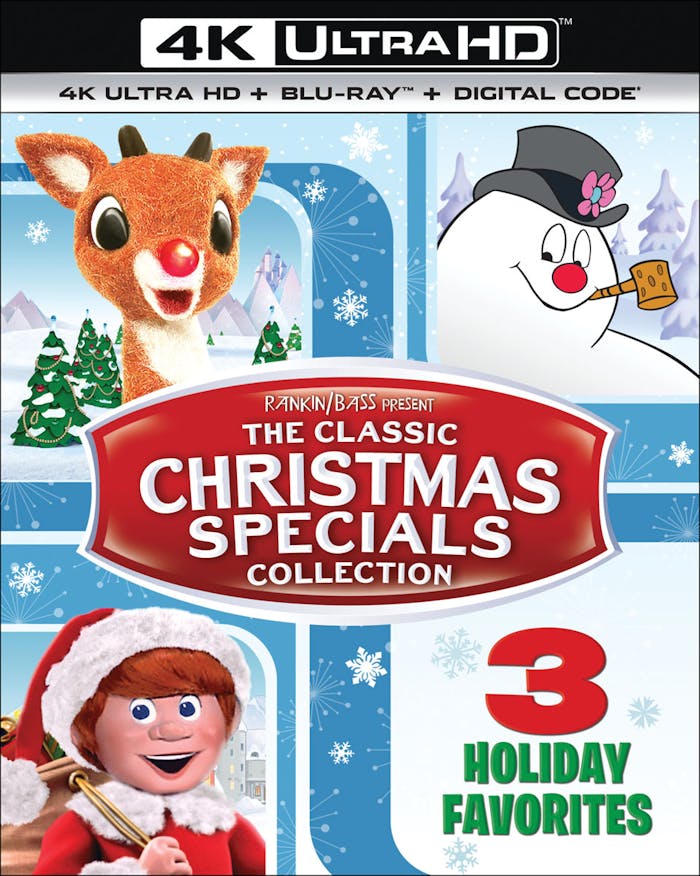 The Classic Christmas Specials Collection - 3 Holiday Favourites (4K Ultra HD + Blu-ray (Boxset)) [U
