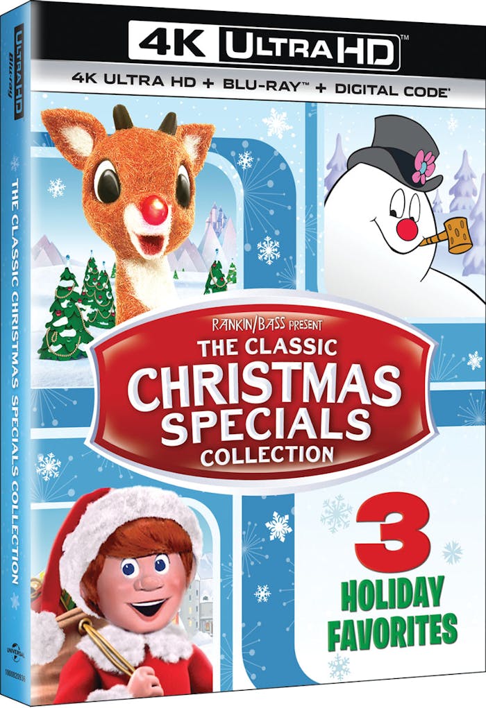 The Classic Christmas Specials Collection - 3 Holiday Favourites (4K Ultra HD + Blu-ray (Boxset)) [U