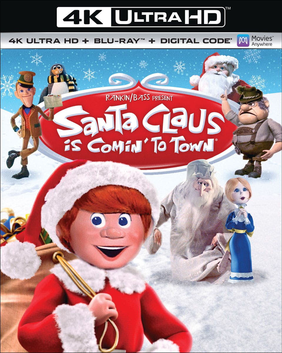 Santa Claus Is Comin' to Town (4K Ultra HD + Blu-ray) - UHD - Animation Movies on 4K Ultra HD Blu-ray - Movies on GRUV