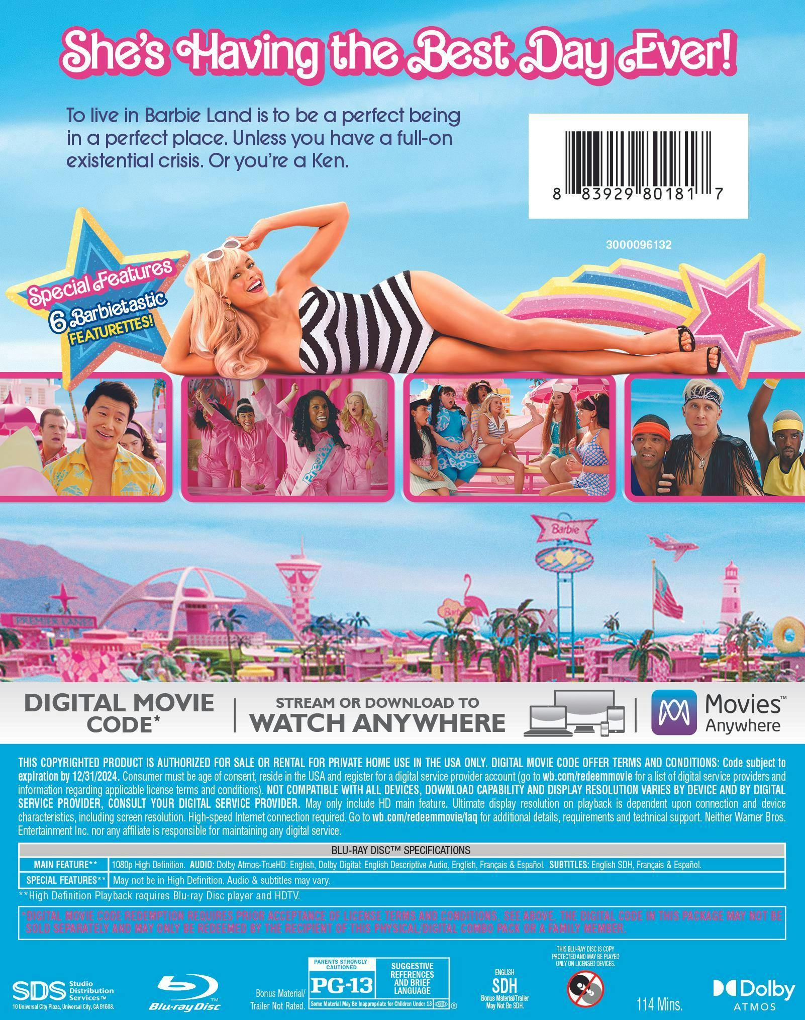 Buy Barbie Blu-ray | GRUV