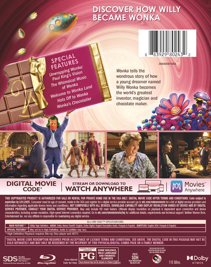 Wonka [Blu-ray]