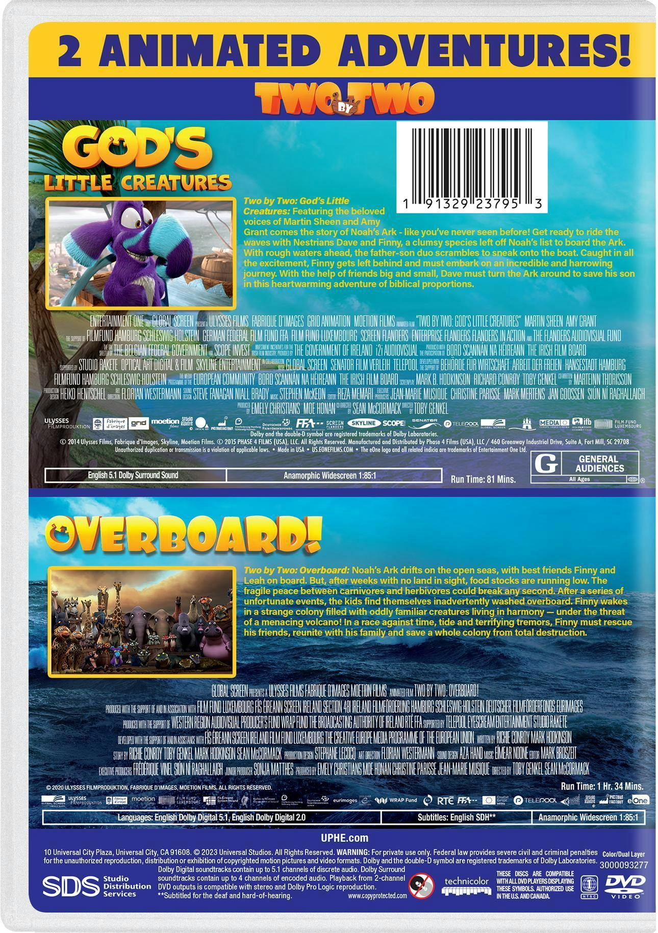 Amazon.com: Two by Two: God's Little Creatures [DVD
