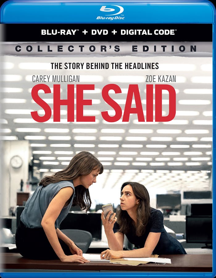 She Said (with DVD) [Blu-ray]