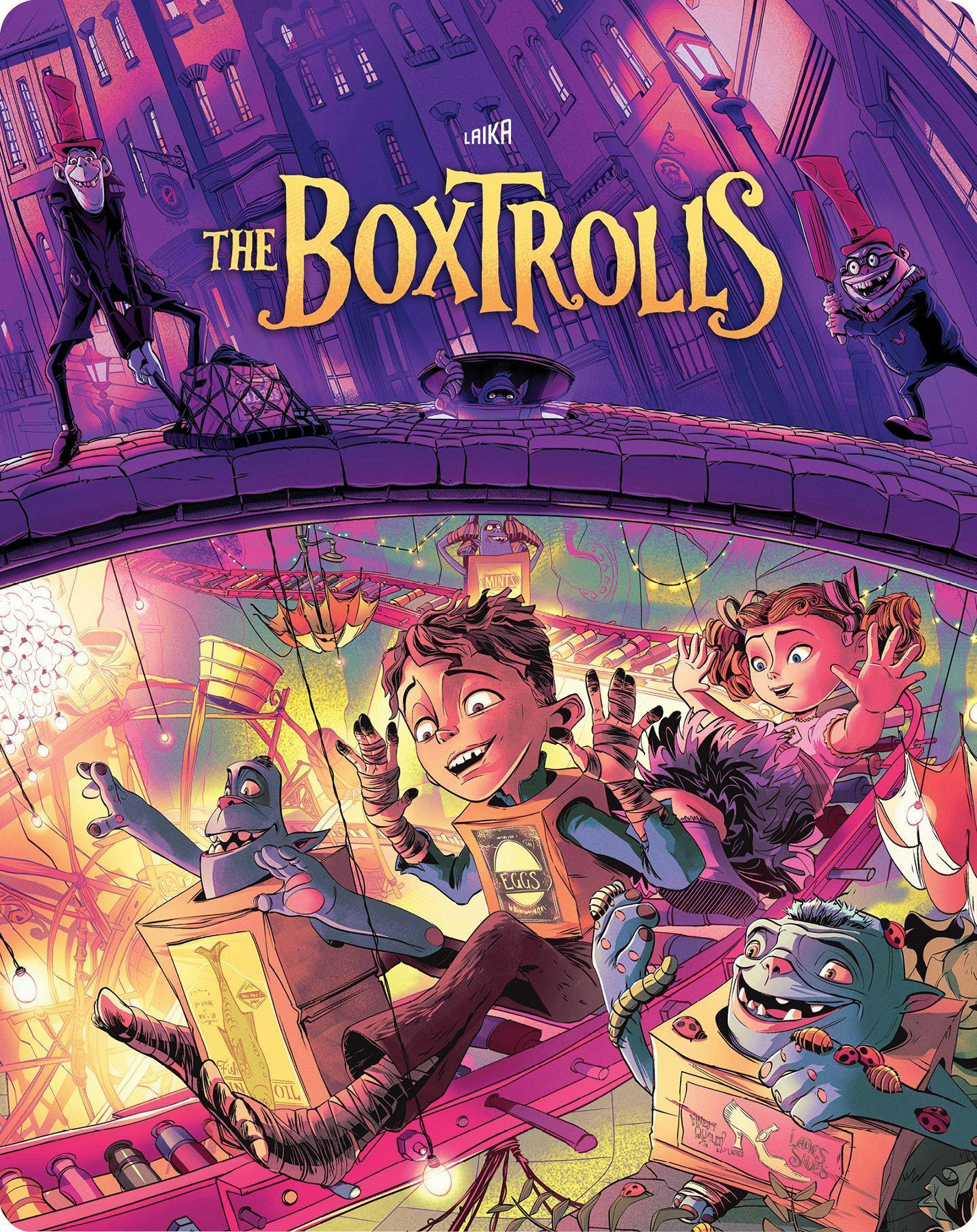 The Boxtrolls  Limited Edition Steelbook 4K UHD  UHD