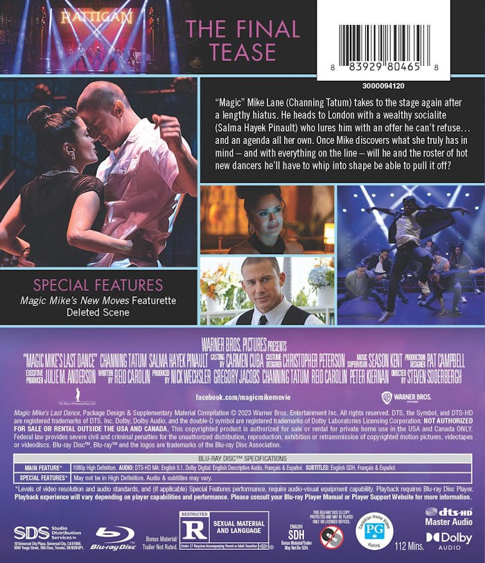 Magic Mike's Last Dance (Blu-ray) [Blu-ray]