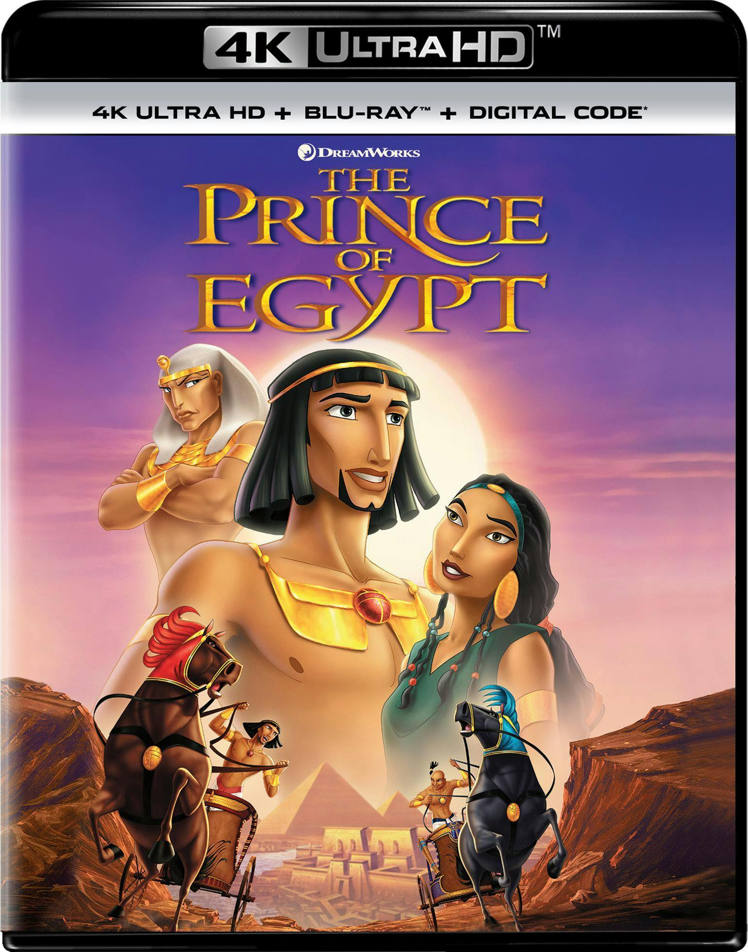 The Prince of Egypt (4K Ultra HD + Blu-ray) - UHD - Animation Movies on 4K Ultra HD Blu-ray - Movies on GRUV