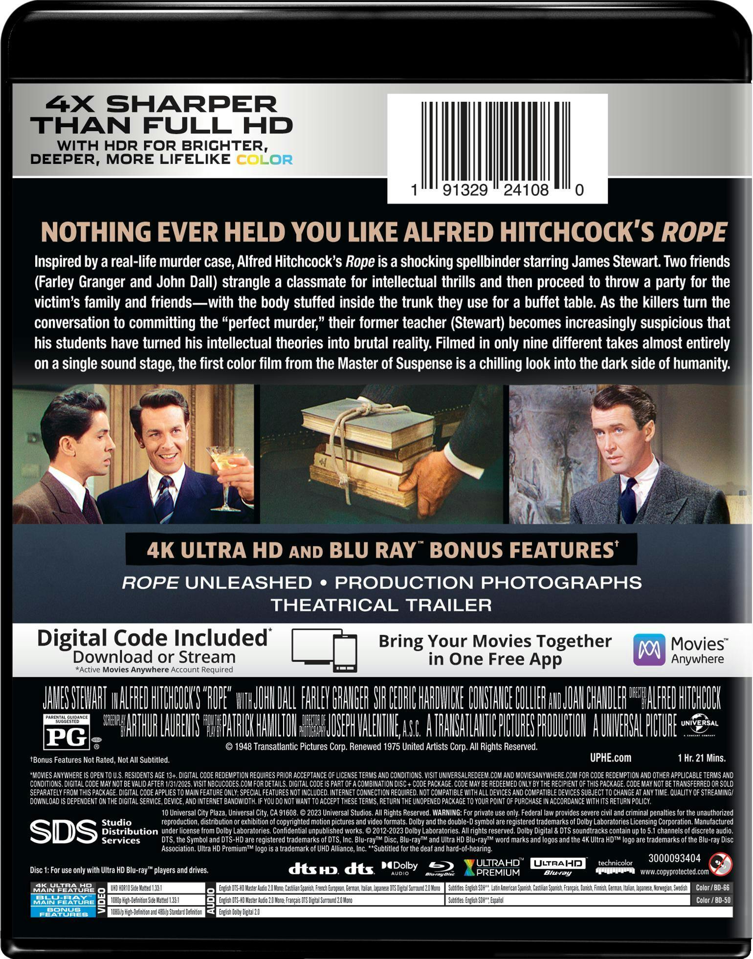 Buy Rope 4K Ultra HD + Blu-ray UHD | GRUV
