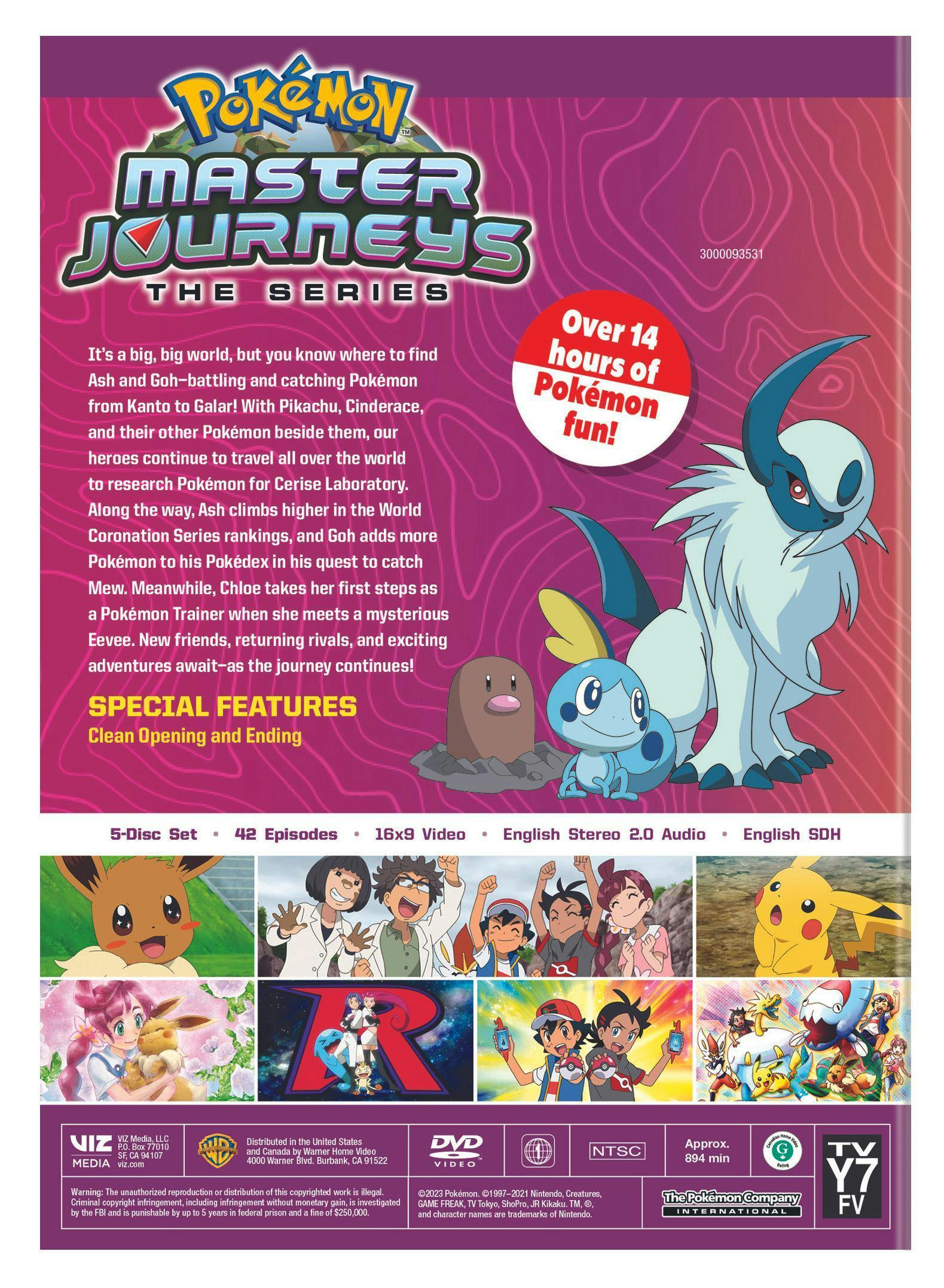 Buy Pokémon the Series: Master Journeys - The Complete Box