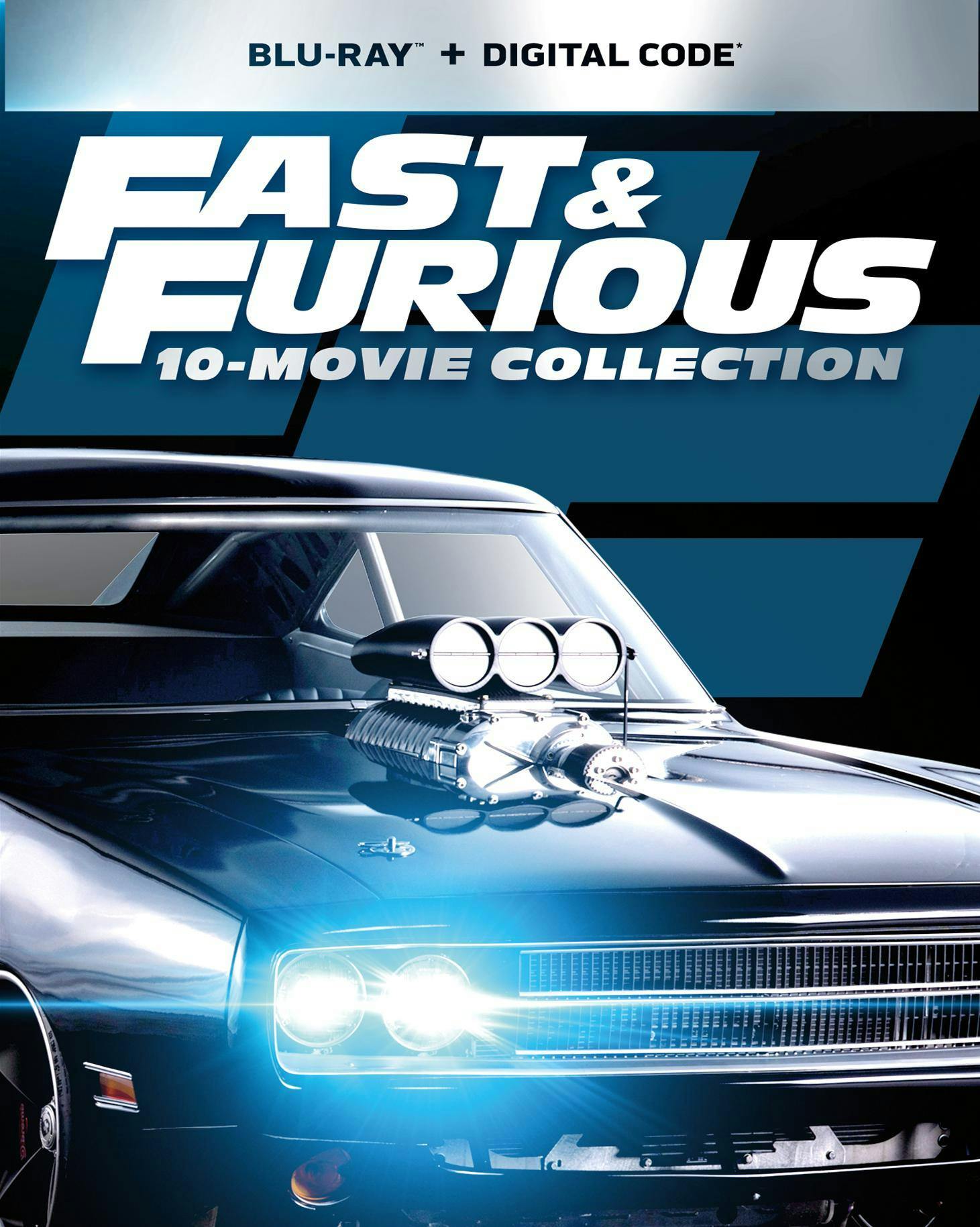 Buy Fast Furious 10 movie Collection Box Set Blu ray GRUV