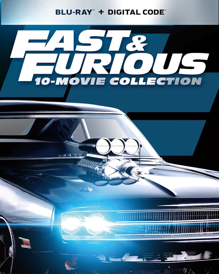 Fast & Furious: 10-movie Collection (Box Set) [Blu-ray]