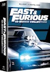 Fast & Furious: 10-movie Collection (Box Set) [Blu-ray] - 3D