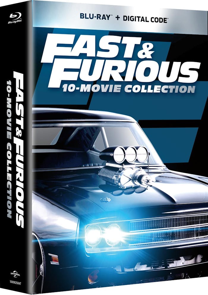 Fast & Furious: 10-movie Collection (Box Set) [Blu-ray]