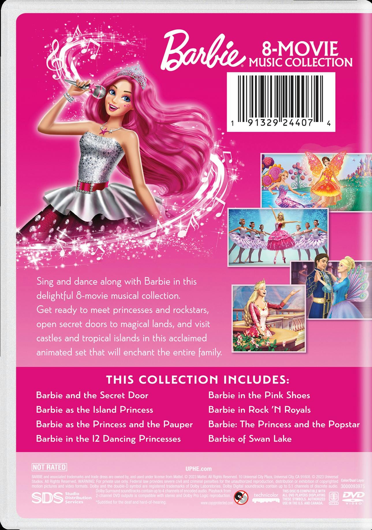 Buy Barbie 8 movie Musical Collection Box Set DVD GRUV