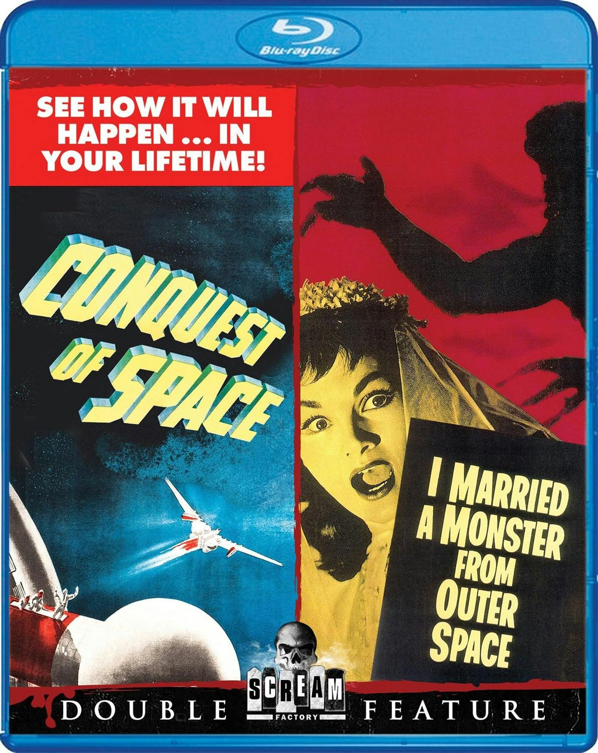 Conquest Of Space / I Married A Monster From Outer Space - Double Feature - Blu-ray