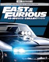 Fast & Furious: 10-movie Collection (Box Set) [UHD] - Front