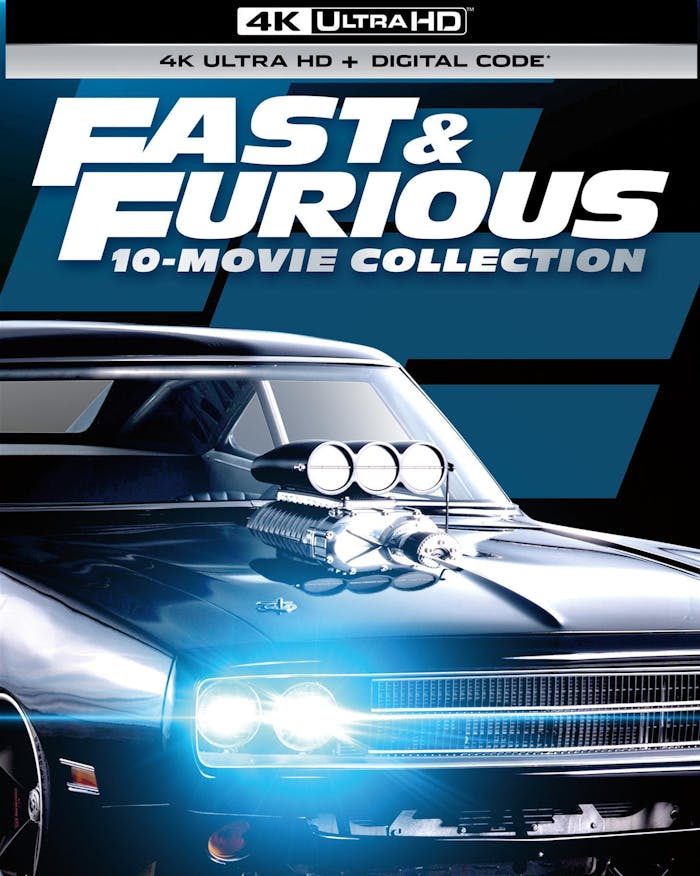 Fast & Furious: 10-movie Collection (Box Set) [UHD]