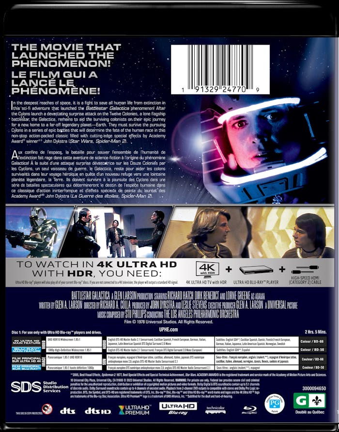 Battlestar Galactica: The Movie (4K Ultra HD + Blu-ray) [UHD]