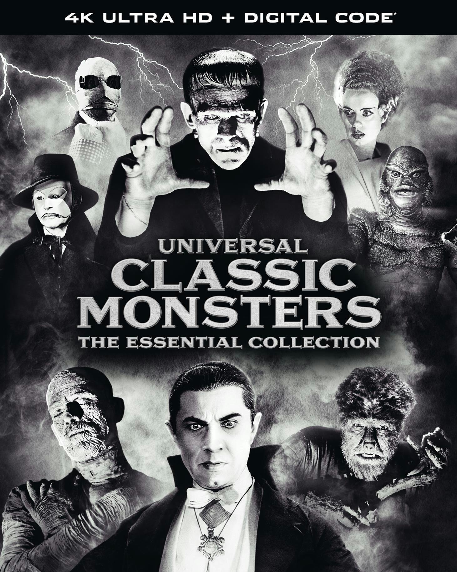 NEW Universal Classic hotsell Monsters 4k Steelbook Collection