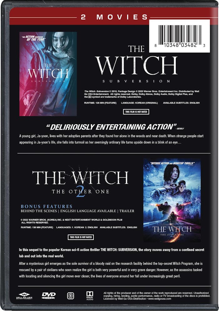The Witch 2-Movie Collection [DVD]
