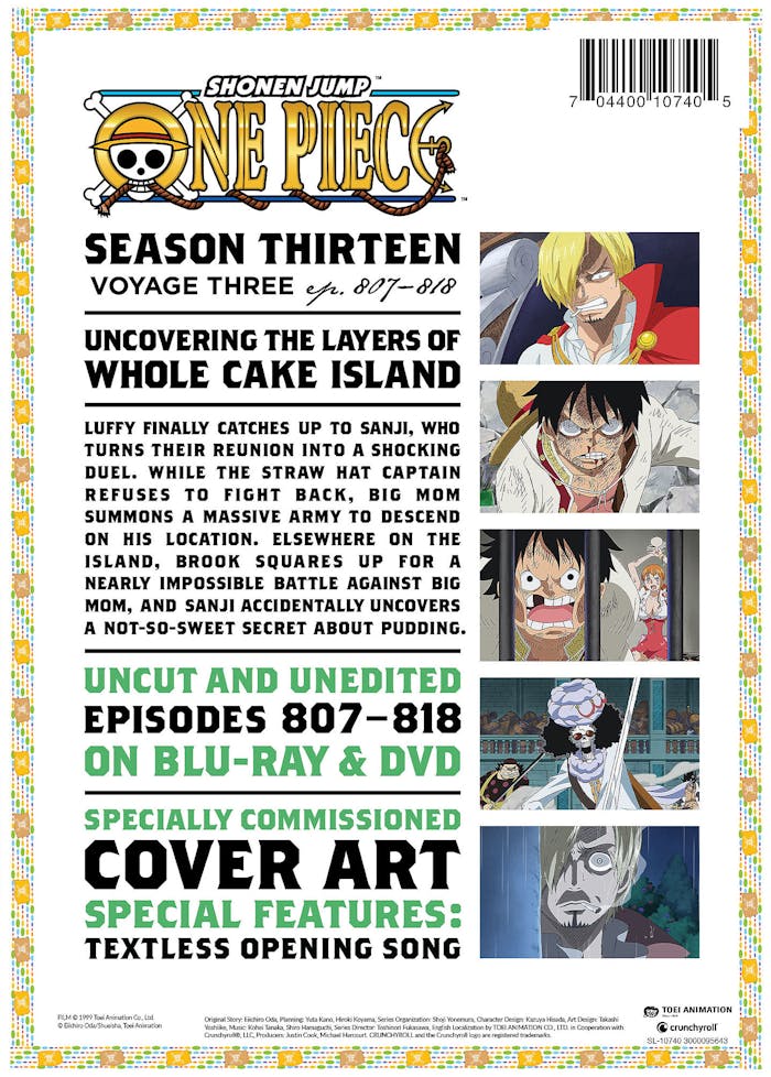 One Piece: Season Thirteen - Voyage Three (with DVD) [Blu-ray]