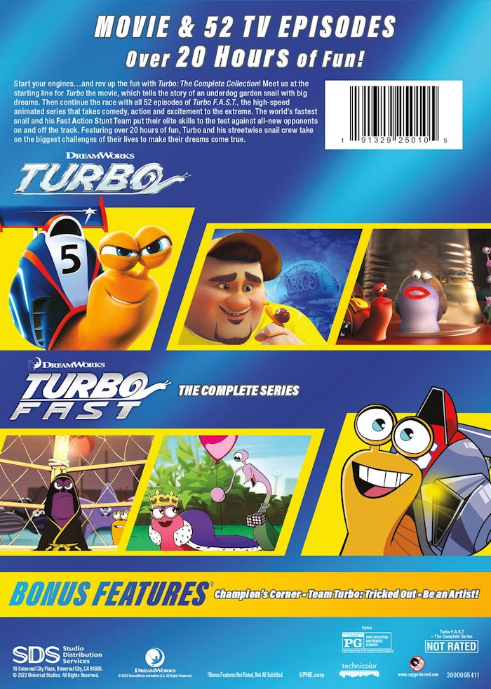 Turbo: The Complete Collection (Box Set) [DVD]