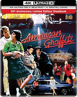 American Graffiti - 50th Anniversary (Limited Edition 4K Ultra HD Steelbook + Blu-ray) [UHD]