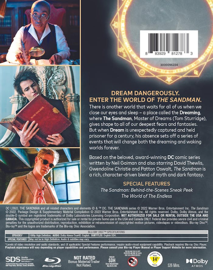 The Sandman: The Complete First Season [Blu-ray]