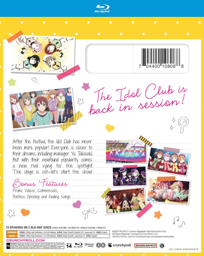 Love Live! Nijigasaki High School Idol Club: Season Two [Blu-ray]