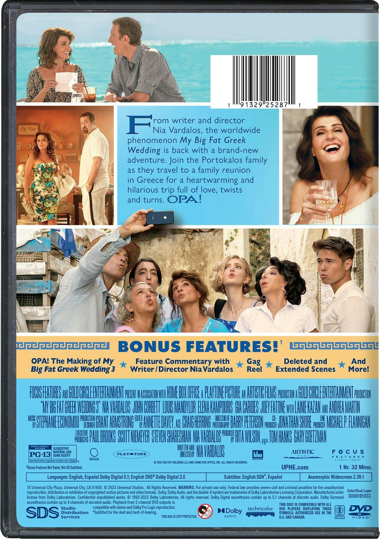 Buy My Big Fat Greek Wedding 3 DVD | GRUV