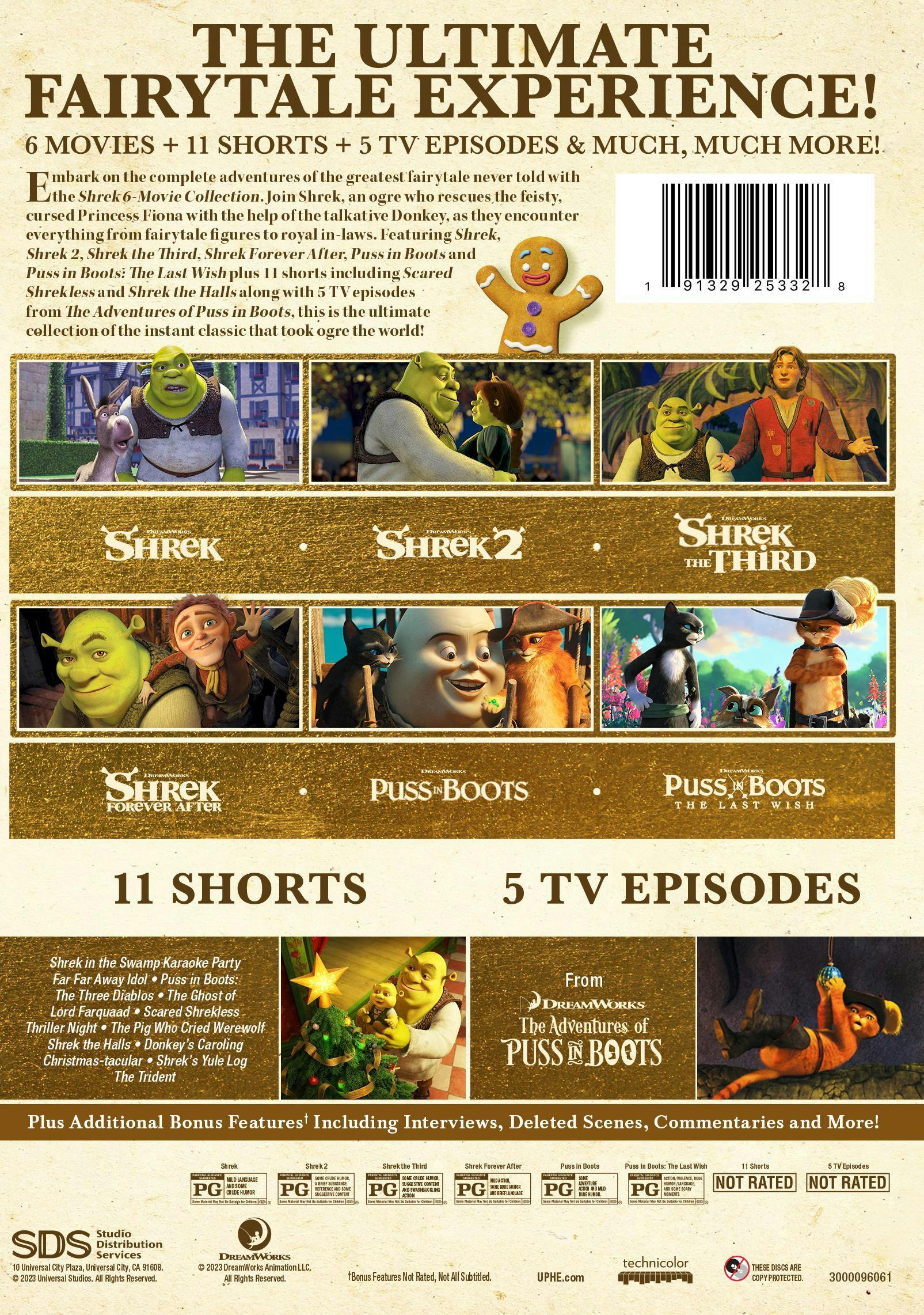 Shrek 6 Movie Collection Blu ray Forum