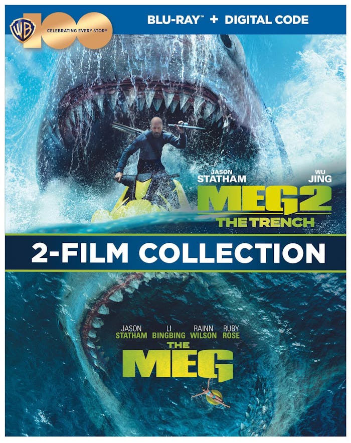 The Meg/The Meg 2 [Blu-ray]