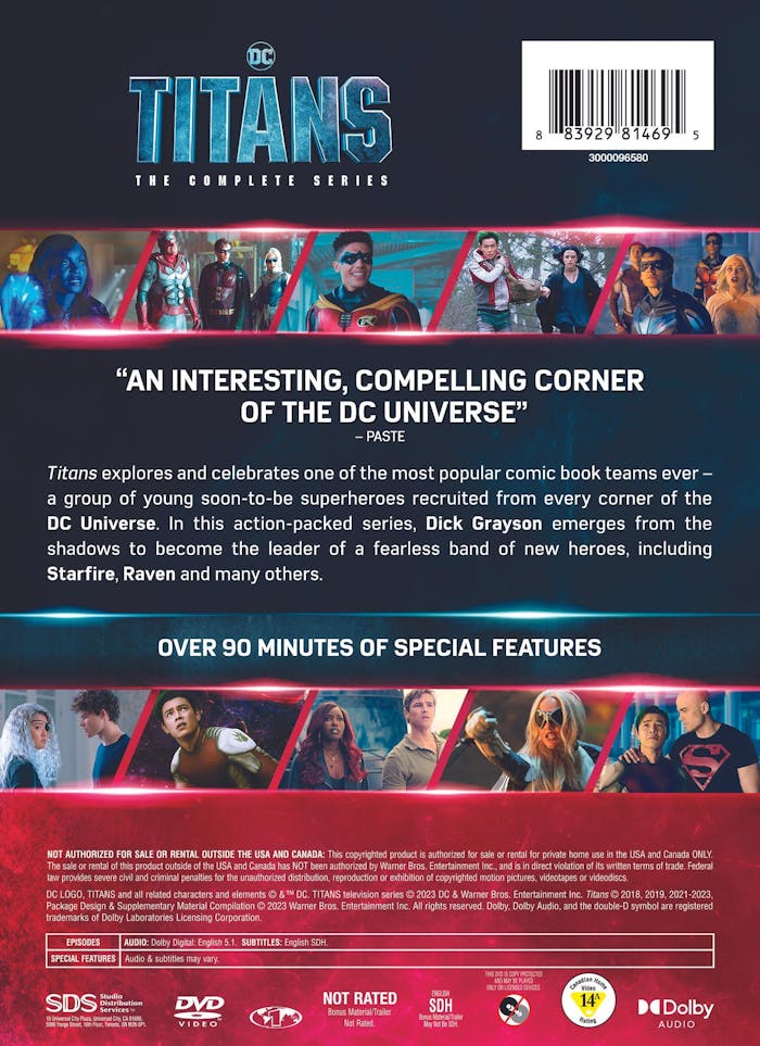 Titans: The Complete Series (Box Set) [DVD]