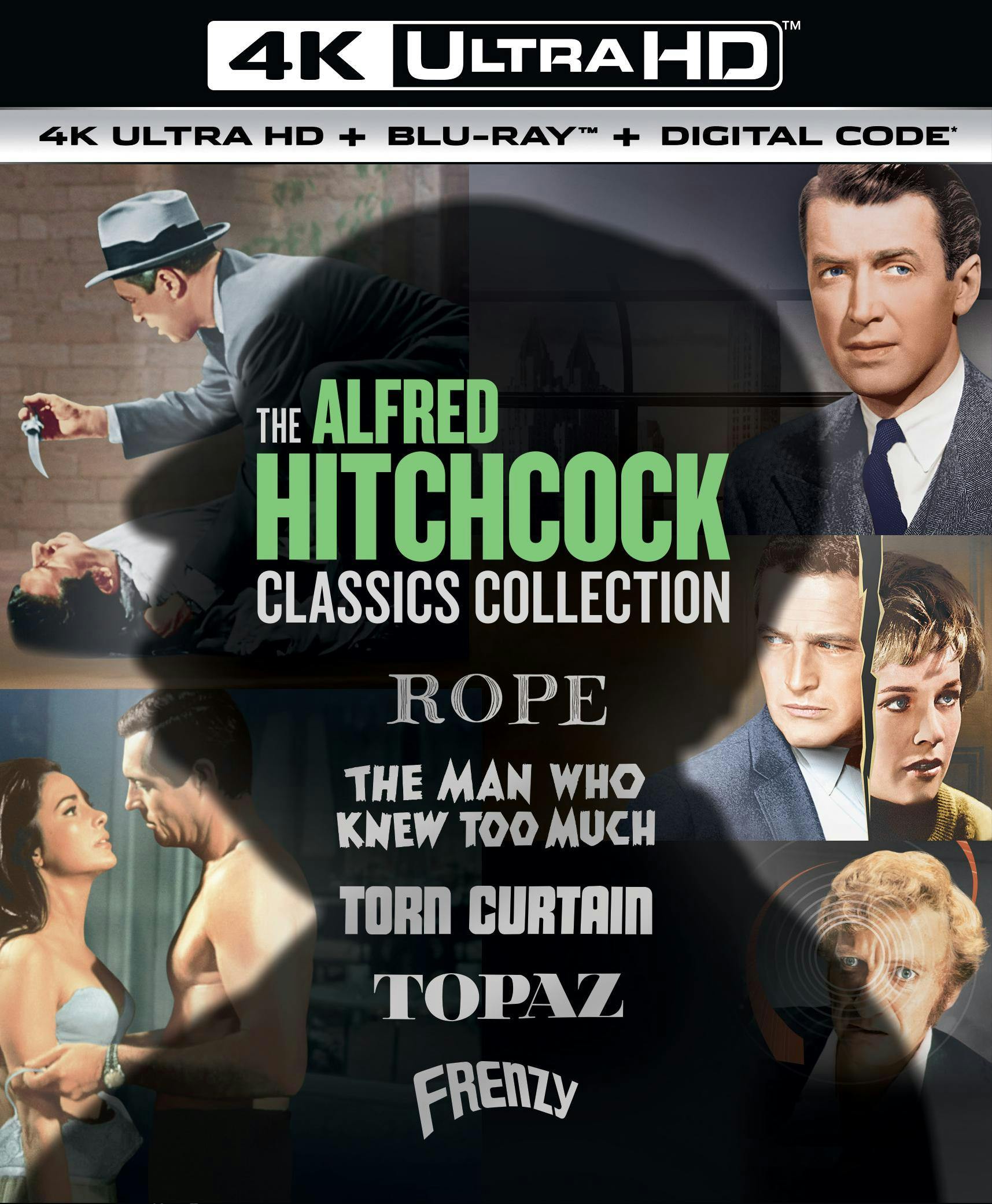 The Alfred Hitchcock Classics Collection (4K Ultra HD + Blu-ray) [UHD]