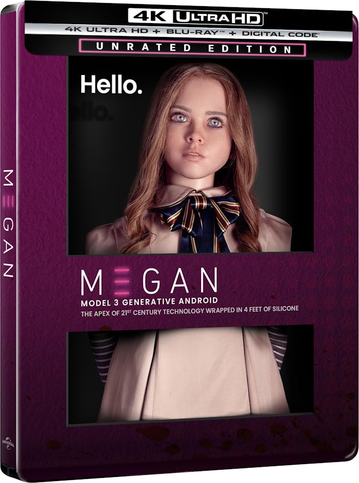 M3GAN (Limited Edition 4K Ultra HD Steelbook + Blu-ray + Digital) [UHD]