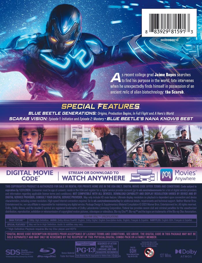 Blue Beetle (Steelbook) [Blu-ray]