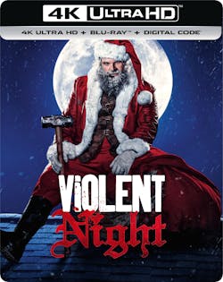 Violent Night (Limited Edition Steelbook 4K Ultra HD + Blu-ray + Digital) [UHD]