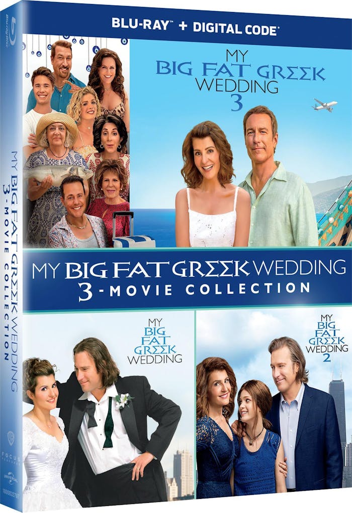 My Big Fat Greek Wedding 3-Movie Collection (Box Set) [Blu-ray]