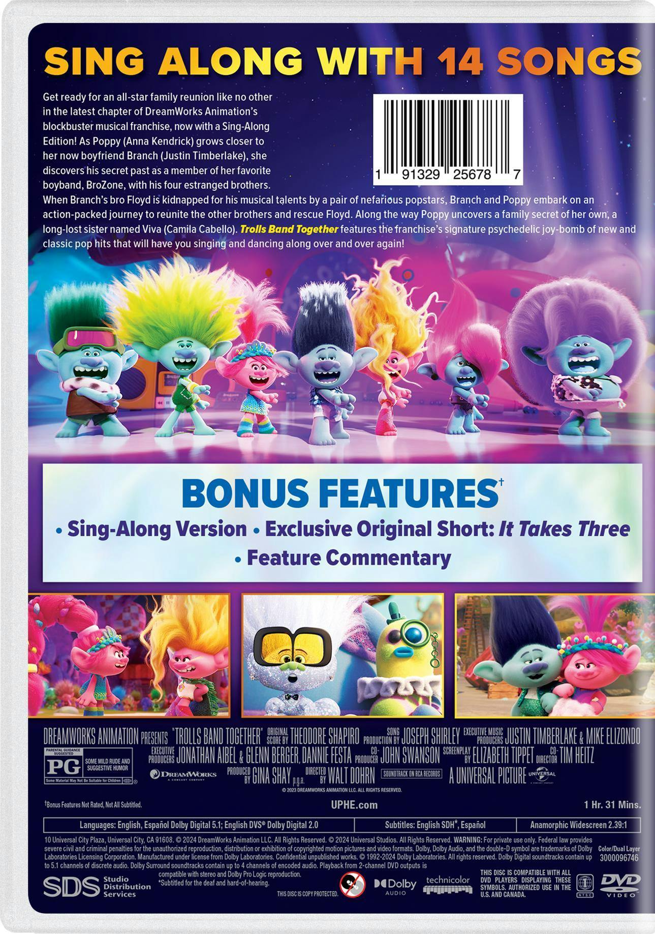 Buy Trolls Band Together DVD | GRUV