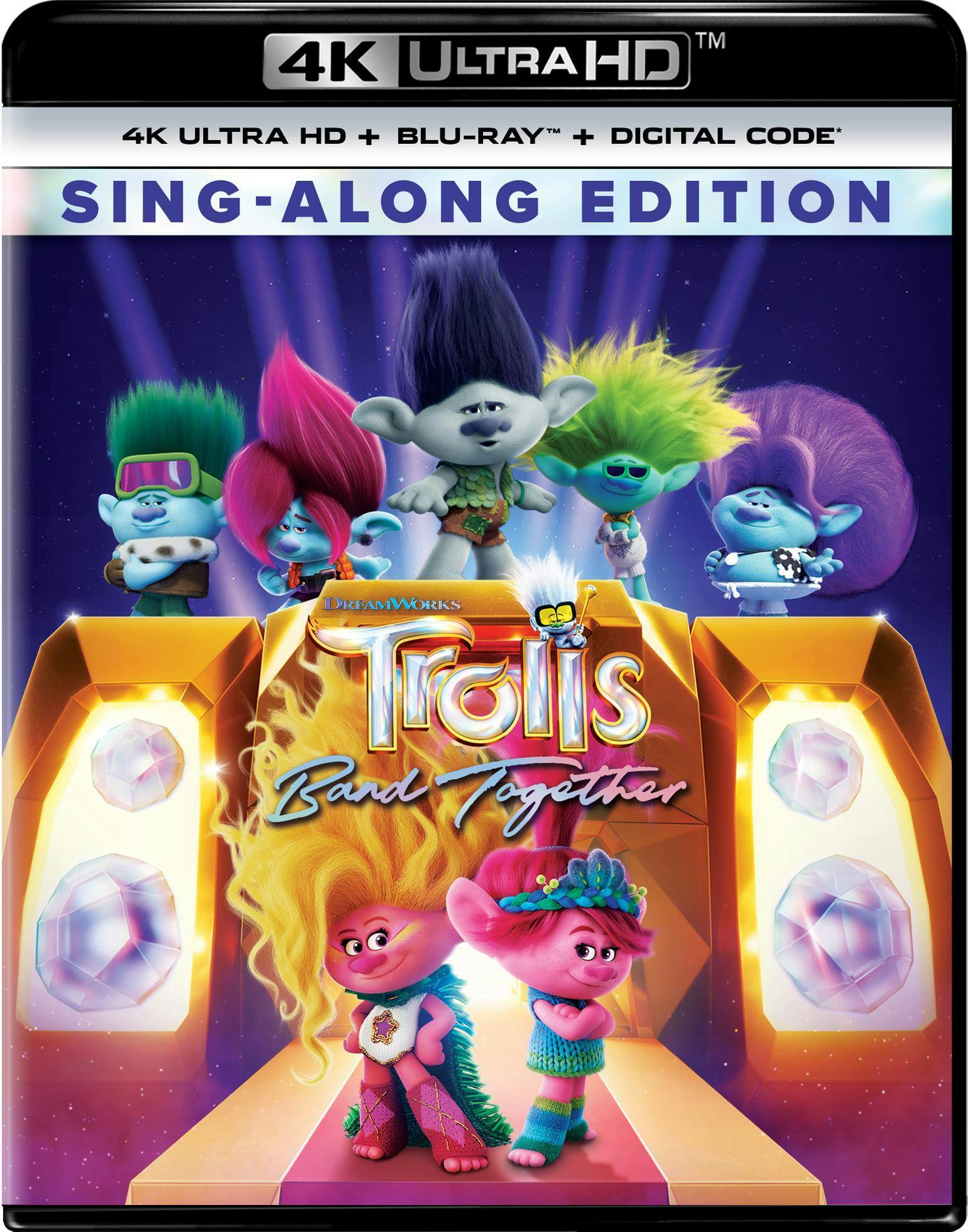 Buy Trolls Band Together 4K Ultra HD + Blu-ray UHD | GRUV