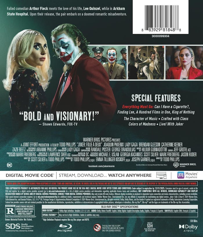 Joker: Folie A Deux [Blu-ray]