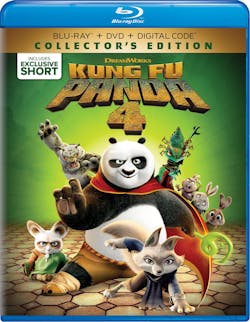 Kung Fu Panda 4 (Blu-ray + DVD + Digital) [Blu-ray]